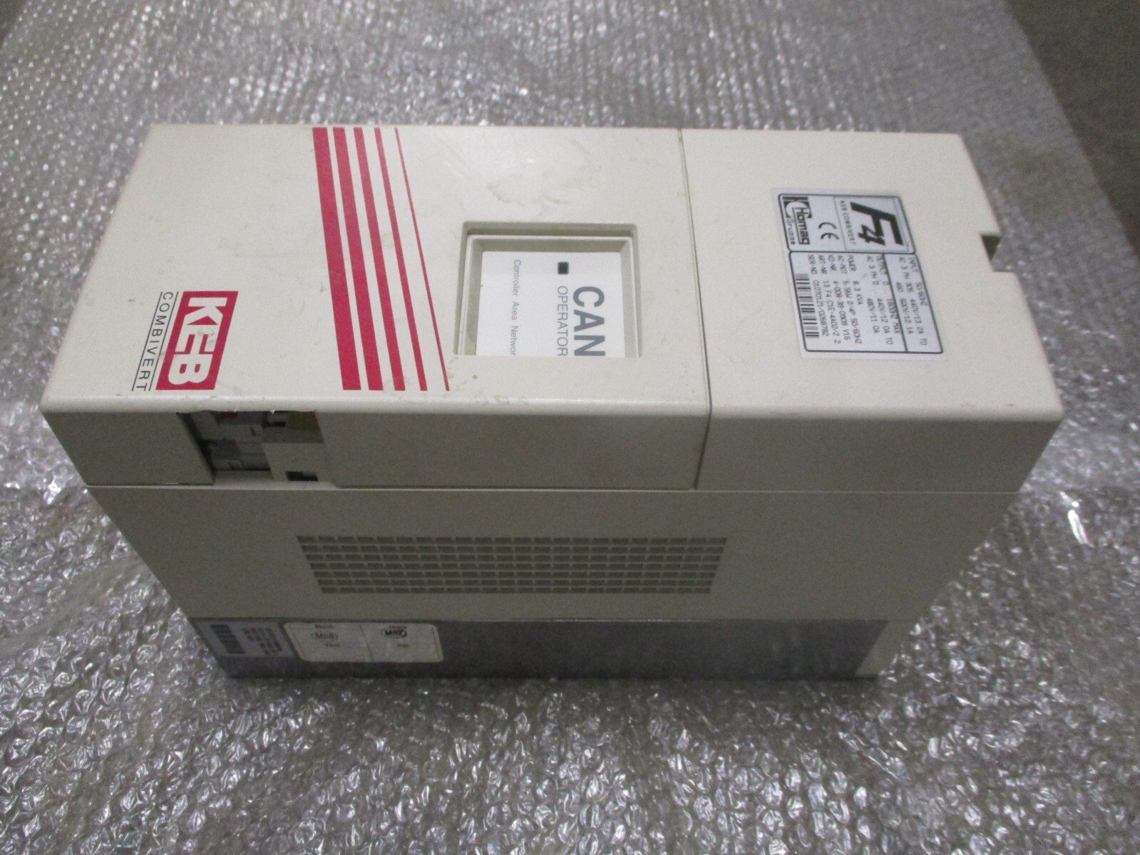 KEB-13F4C1E-4A0222-Combivert-AC-Drive-440VAC-12A-83kVA-55kW-V22-Tested-165908029032 KEB 13.F4.C1E-4A02/2.2 Combivert AC Drive 440VAC 12A 8.3kVA 5.5kW V2.2 *Tested* - Image 1