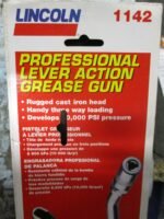 LINCOLN 1142 Professional Lever Action Grease Gun Develop 10,000PSI Pres. *NEW* - Image 7