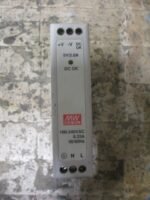MEAN WELL MDR-10-5 Power Supply DIN Rail 100-240VAC to 5VDC 2.0A *Tested* - Image 3