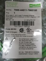 MURR 7000-44511-7960150 Shielded Ethernet PUR2x2x Cable 22/7AWG 60VDC 54A *NEW* - Image 7