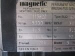 Magnetic BLQ63S50 2000 Brushless Servomotor 5000rpm 4.8N.m 9.2A 115620 *Tested* - Image 8