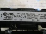 Marcus MLR0002M20 3PH Line Reactor 20mH 600VAC 2A Hammond MLR0002M20 *NEW* - Image 7