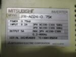 Mitsubishi FR-A024-0.75 Freqrol A024 Inverter 0.75kW 5Amp 200-230V 8.2A *Tested* - Image 6