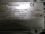 Multivac WF30 DRS71M4/TF Gear Motor Inverter Duty VPWM 0.55kW 277/480V *Tested* - Image 9