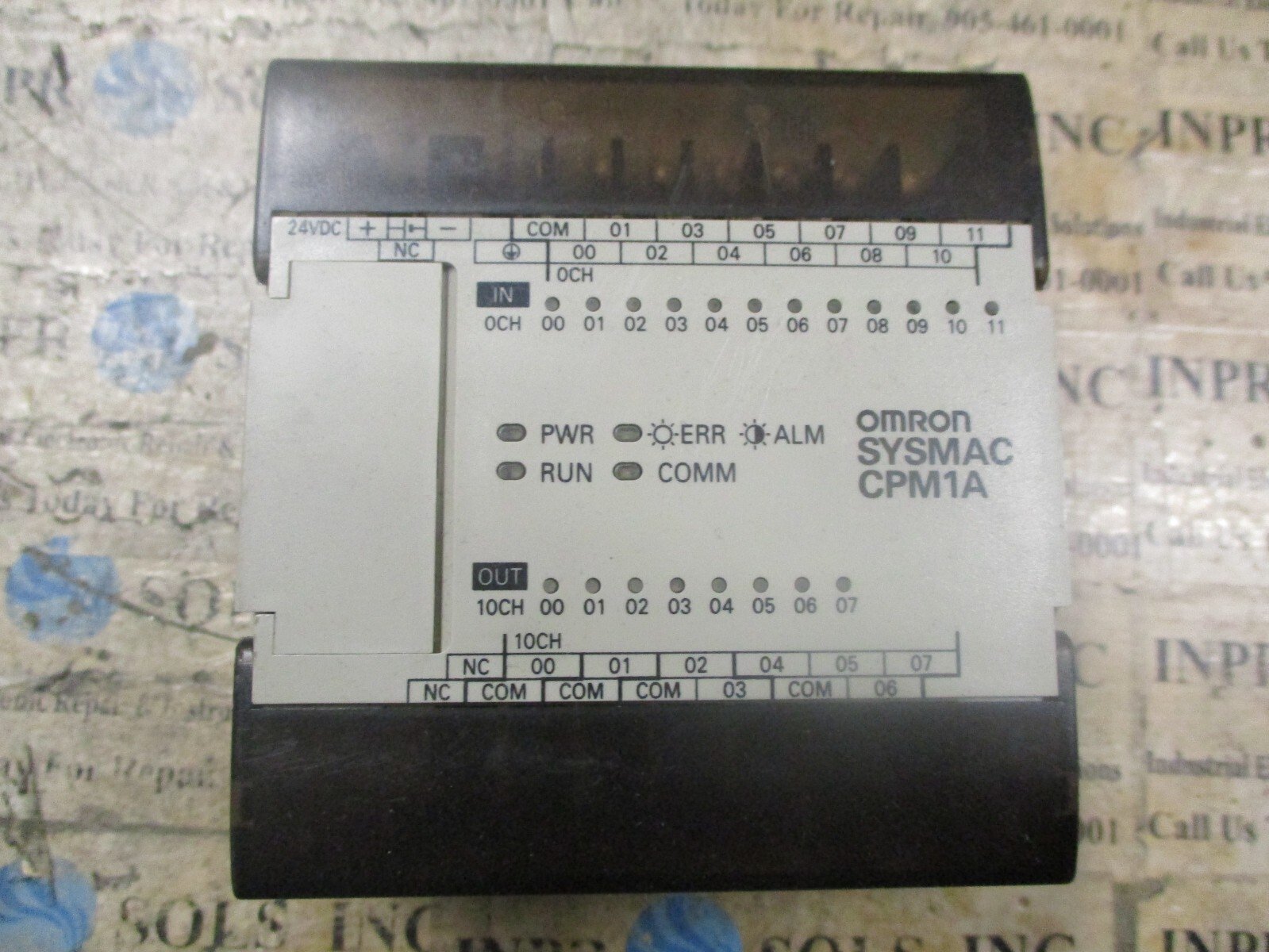 OMRON-CPM1A-20CDR-D-SYSMAC-CPM1A-Programmable-Controller-24VDC-6W-Tested-165868994412 OMRON CPM1A-20CDR-D SYSMAC CPM1A Programmable Controller 24VDC 6W *Tested* - Image 1