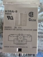 OMRON H3BA-8 Timer Controller Module 24VDC 5A 250VAC Resistive Load *Tested* - Image 5