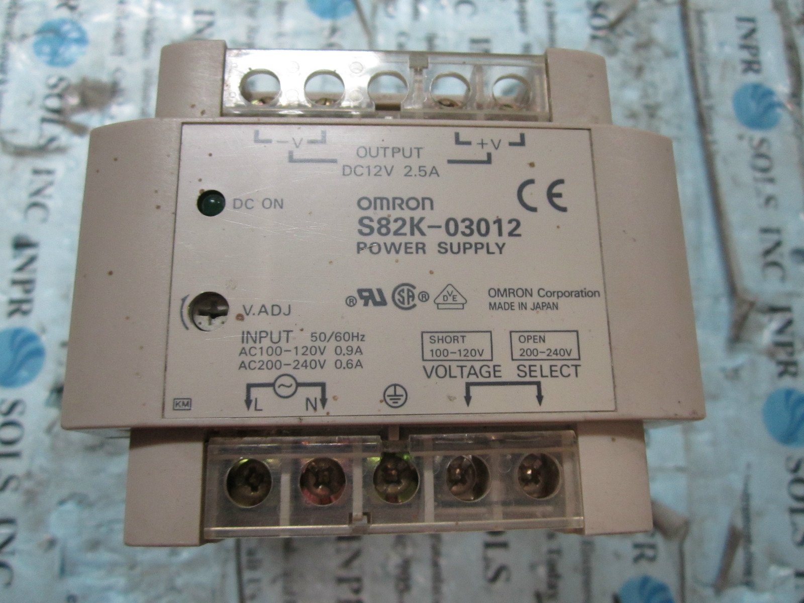 OMRON-S82K-03012-DC-Power-Supply-24VDC-25A-100-120VAC-200-240AVC-Fully-Tested-152109571272 OMRON S82K-03012 DC Power Supply 24VDC 2.5A 100-120VAC 200-240AVC *Fully Tested* - Image 1