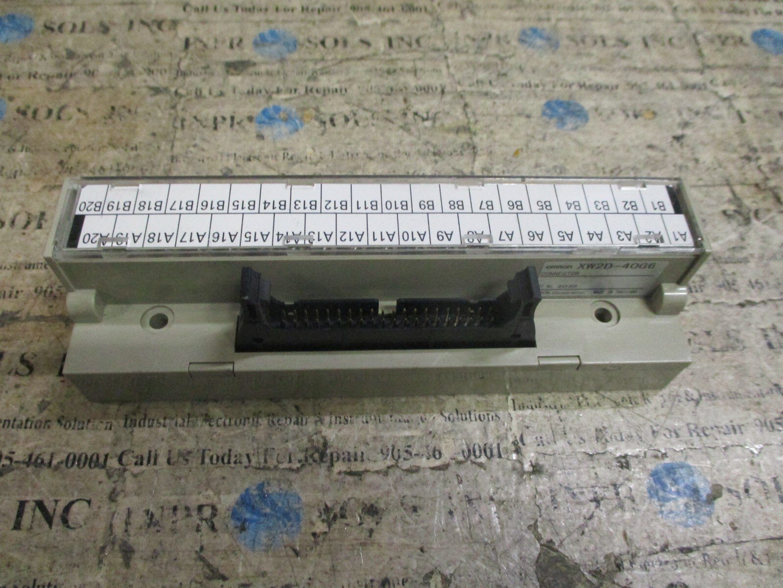 OMRON-XW2D-40G6-Terminal-Block-Connector-Omron-XW2D-40G6-Connector-Tested-155479795892 OMRON XW2D-40G6 Terminal Block Connector Omron XW2D-40G6 Connector *Tested* - Image 1