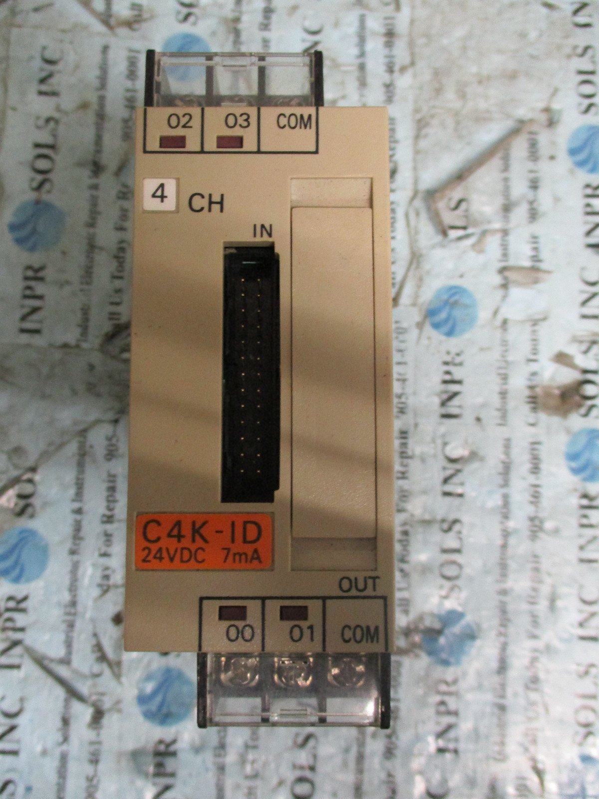 Omron-C4K-ID-Input-Unit-Omron-C4K-Input-Unit-4-Channel-Unit-24VDC-7mA-Tested-162766358162 Omron C4K-ID Input Unit Omron C4K Input Unit 4 Channel Unit 24VDC 7mA *Tested* - Image 1
