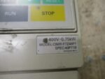 Omron Yaskawa CIMR-F7Z40P7 Varispeed F7 VFD Inverter 400V 0.75kW 1.6kVA *Tested* - Image 5