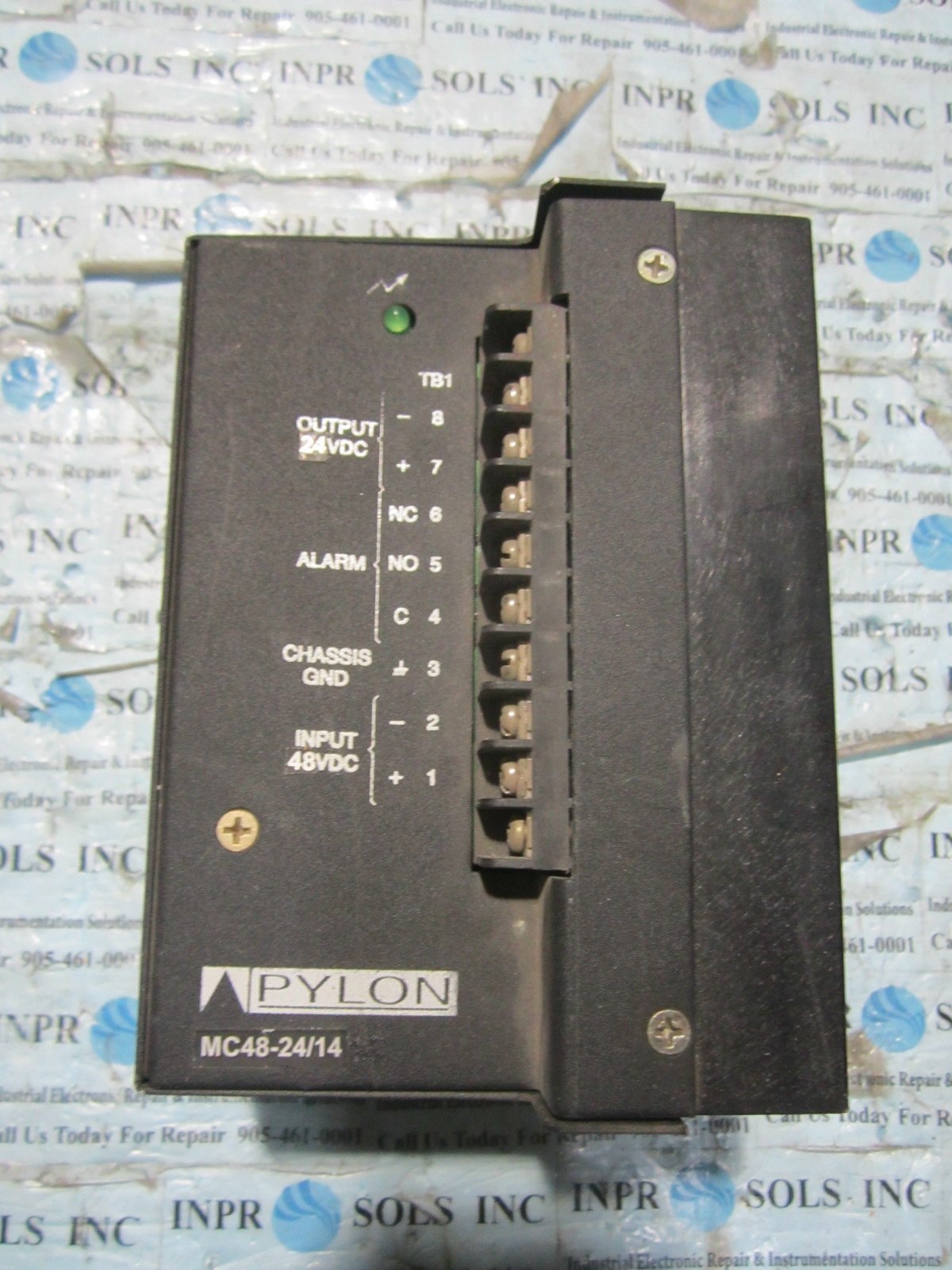 PYLON-MC48-2414-DC-Power-Supply-24VDC-Input-48VDC-Fully-Tested-152418419852 PYLON MC48-24/14 DC Power Supply 24VDC Input 48VDC *Fully Tested* - Image 1