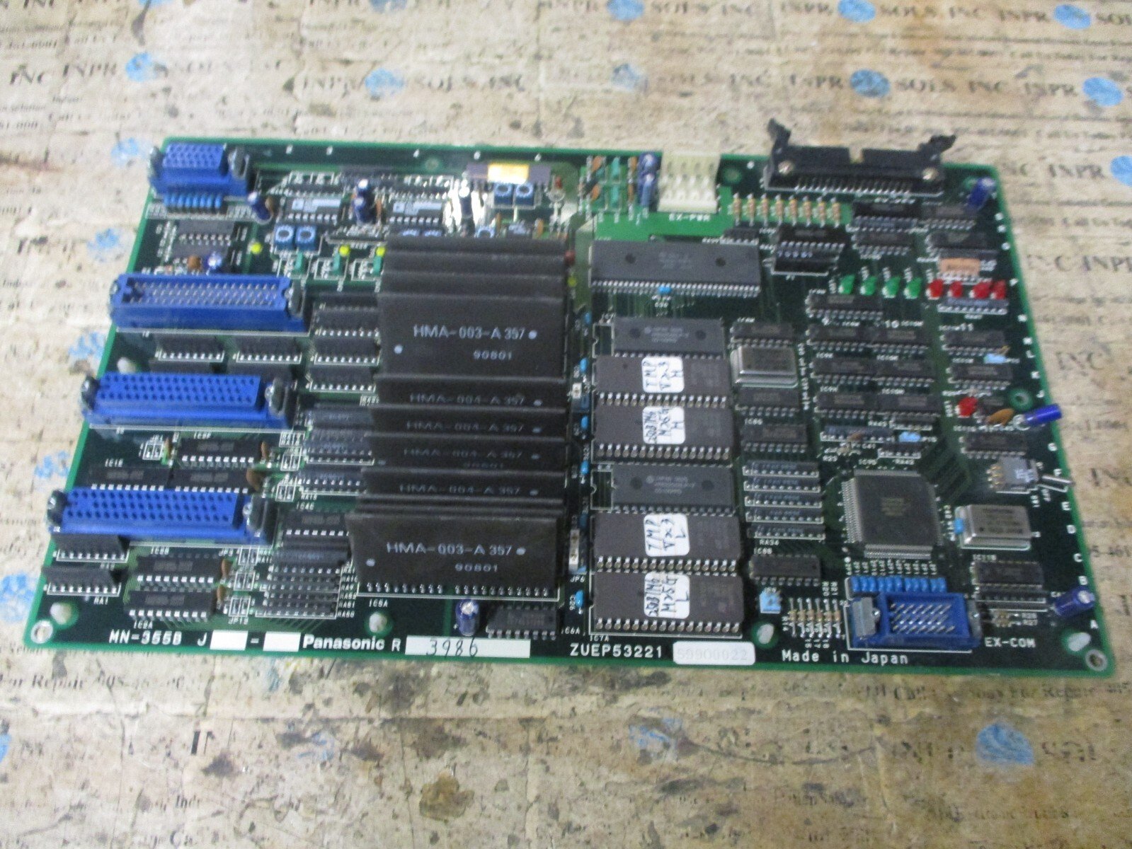 Panasonic-MN-355BJ-Servo-control-Board-Panasonic-ZUEP53221-Control-boardTested-157036819982 Panasonic MN-355BJ Servo control Board Panasonic ZUEP53221 Control board*Tested* - Image 1
