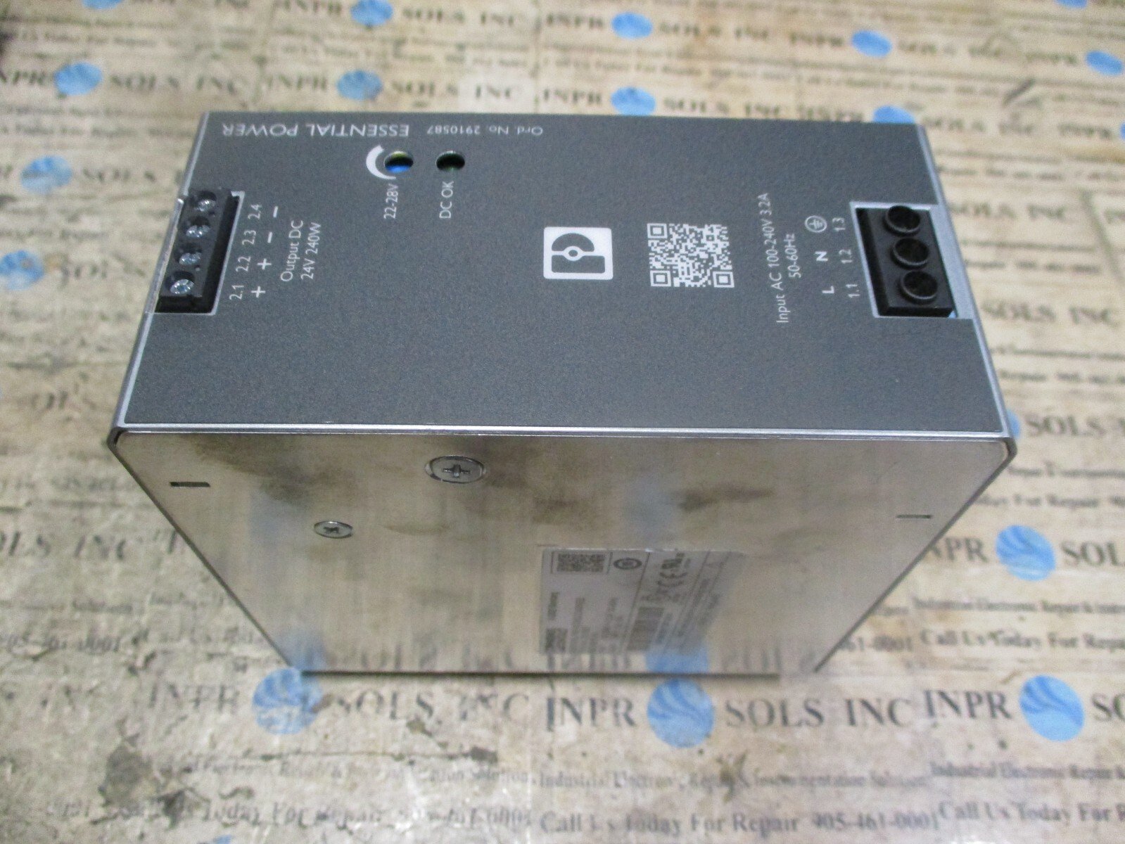 Phoenix-Contact-ESSENTIAL-PS1AC24DC240WEE-DC-Power-Supply-24VDC-10A-Tested-155364786972 Phoenix Contact ESSENTIAL-PS/1AC/24DC/240W/EE DC Power Supply 24VDC 10A *Tested* - Image 1