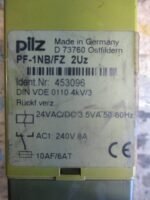 Pilz PF-1NB/FZ 2Uz Time Relay Ident: 453096 24VAC/DC 3.5VA 0.04-1.0Sec *Tested* - Image 5
