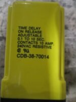 Potter & Brumfield CDB-38-70014 Time Delay Relay 120VAC with Socket 10A *Tested* - Image 6