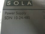 SOLA SDN 10-24-480 DC Power Supply 24VDC 10A 3Ph 380/500VAC SDN10-24-480*Tested* - Image 7