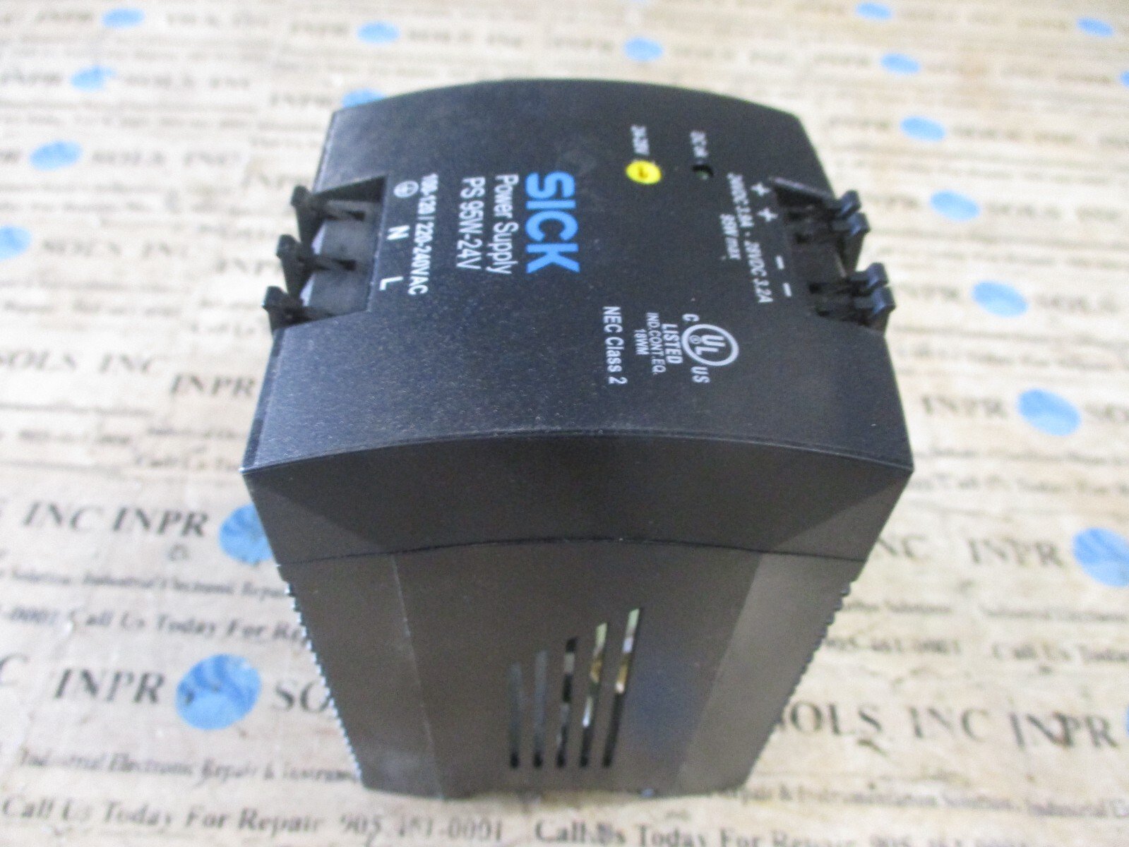 Sick-PS95W-24V-DC-Power-Supply-100-120200-240VAC-24VDC-39A-PS-95W-24V-Tested-165679953492 Sick PS95W-24V DC Power Supply 100-120/200-240VAC 24VDC 3.9A PS 95W-24V *Tested* - Image 1