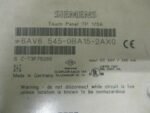 Siemens 6AV6 545-0BA15-2AX0 Simatic TP 170A  Touch Panel HMI 24VDC 240mA*TESTED* - Image 9