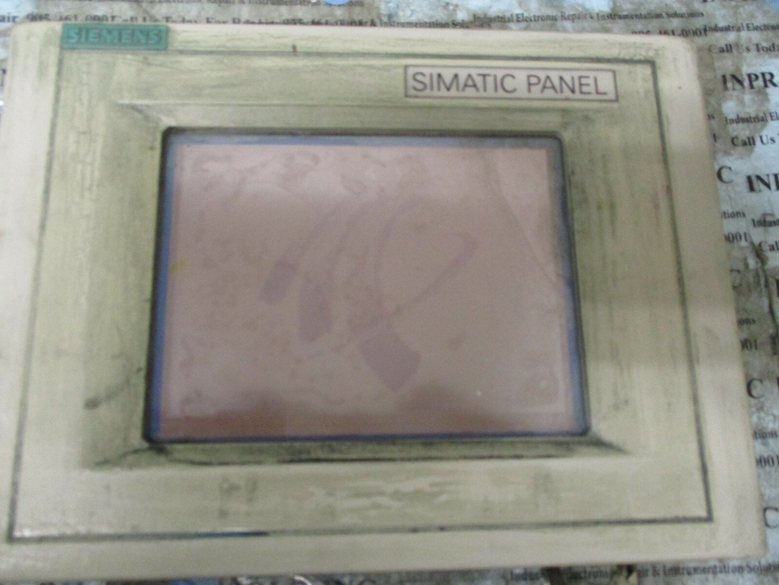 Siemens-6AV6-545-0BA15-2AX0-Simatic-TP-170A-Touch-Panel-HMI-24VDC-240mATESTED-164826246322 Siemens 6AV6 545-0BA15-2AX0 Simatic TP 170A Touch Panel HMI 24VDC 240mA*TESTED* - Image 1