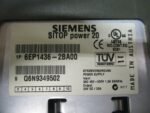 Siemens 6EP1436-2BA00 SITOP power 20 DC Supply 400-500VAC 24VDC 20Amp *Tested* - Image 9