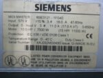 Siemens 6SE3121-1FG40 MIDI Master AC Drive 10HP/15HP 575VAC 11A/17A *Tested* - Image 6