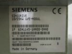 Siemens 6SN1145-1AA00-0AA0 Simodrive 10/25KW U/E-MODULE Version B *Parts* - Image 4