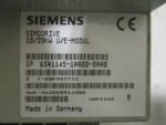 Siemens 6SN1145-1AA00-0AA0 Simodrive 10/25KW U/E-MODULE Version B *Parts* - Image 5