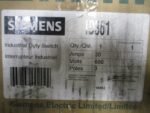 Siemens ID361 Industrial Duty Switch 3P 30A 600VAC Siemens ID361 *NEW* - Image 6