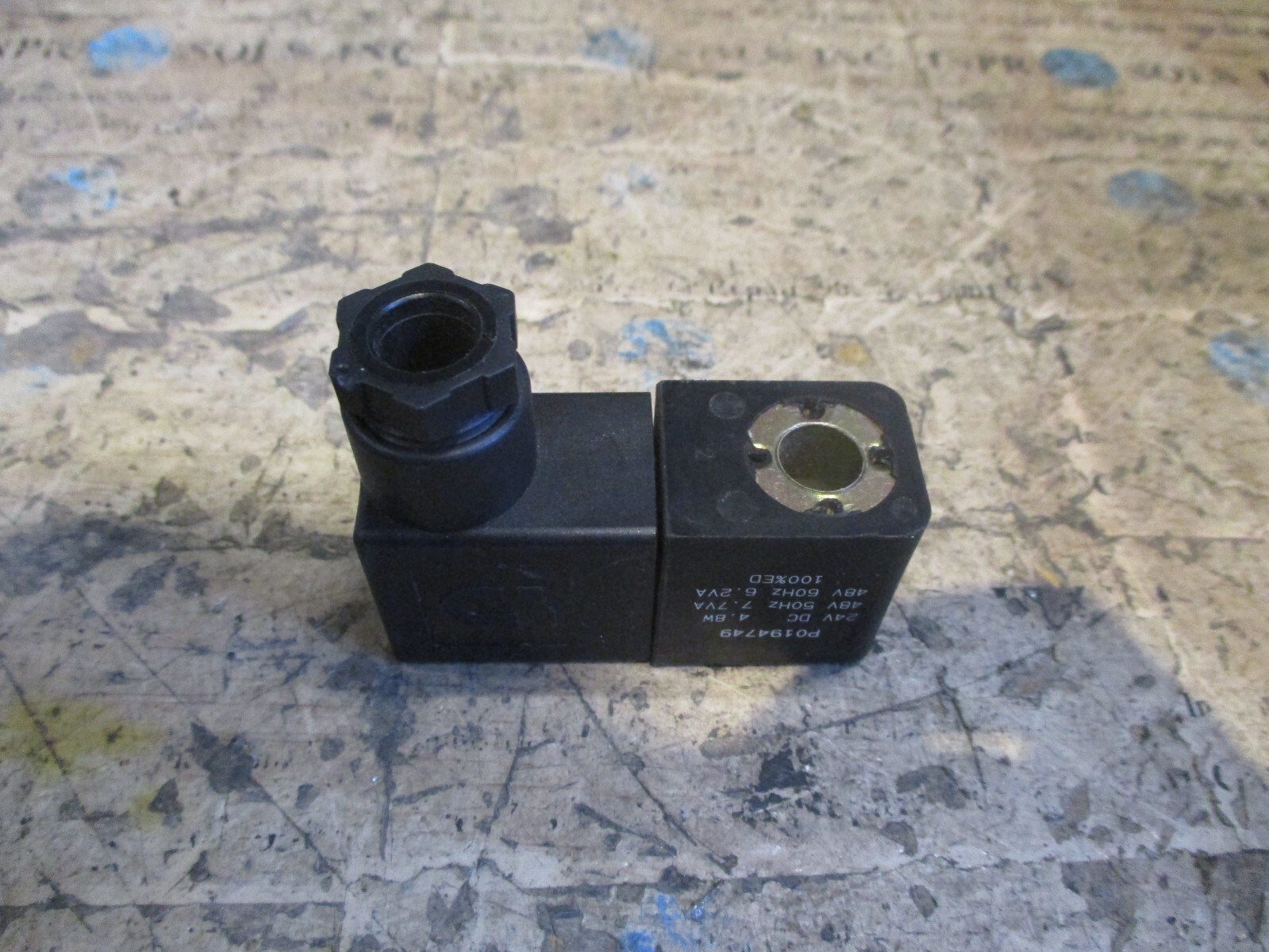 Spartan-P0194749-Solenoid-Valve-Coil-24VDC-48V-77VA-48V-62VA-48Watt-Tested-156485856382 Spartan P0194749 Solenoid Valve Coil 24VDC 48V 7.7VA 48V 6.2VA 4.8Watt *Tested* - Image 1