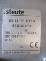 Steute ES61 TF 10/1S Limit Switch 61.0.34.0.01 400V 16A ES61TF10/1S *Tested* - Image 7