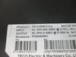 TECO A510-6040-C3-U Adjustable Speed Drive 600-690VAC 40/50HP 36/46A *NEW* - Image 4