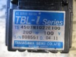 Tamagawa 4507NI022E100 Seiki TBL-iSeries AC Servo Motor 200W 100V *Tested* - Image 7