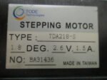 Tode Technologies TDA218-S Stepping Motor 1.8Deg 2.6V 1.5A *Fully Tested* - Image 5