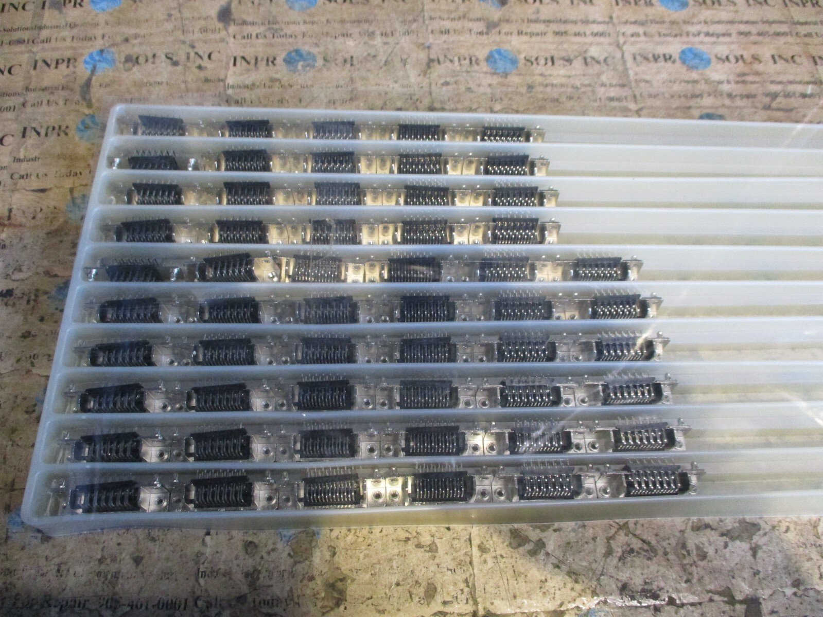 Tyco-Electronics-2-178238-4-Champ-0050-Series-II-Connector-Lot-of-56NEW-167091002302 Tyco Electronics 2-178238-4 Champ 0.050 Series II Connector **Lot of 56***NEW** - Image 1