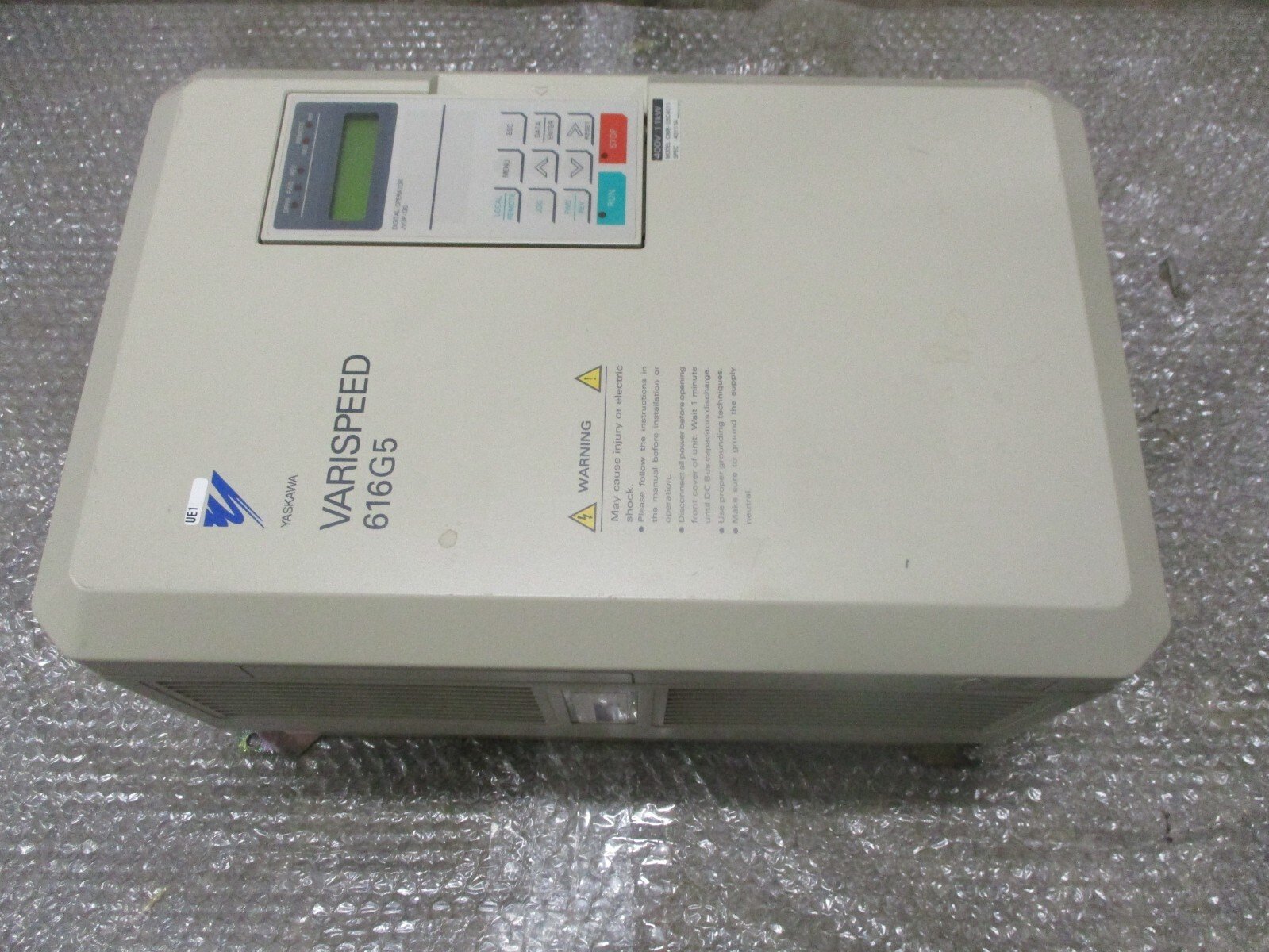 Yaskawa-CIMR-G5C4011-Varispeed-616G5-AC-Drive-380-460VAC-11kW-21kVA-27A-Tested-155379342512 Yaskawa CIMR-G5C4011 Varispeed 616G5 AC Drive 380-460VAC 11kW 21kVA 27A *Tested* - Image 1