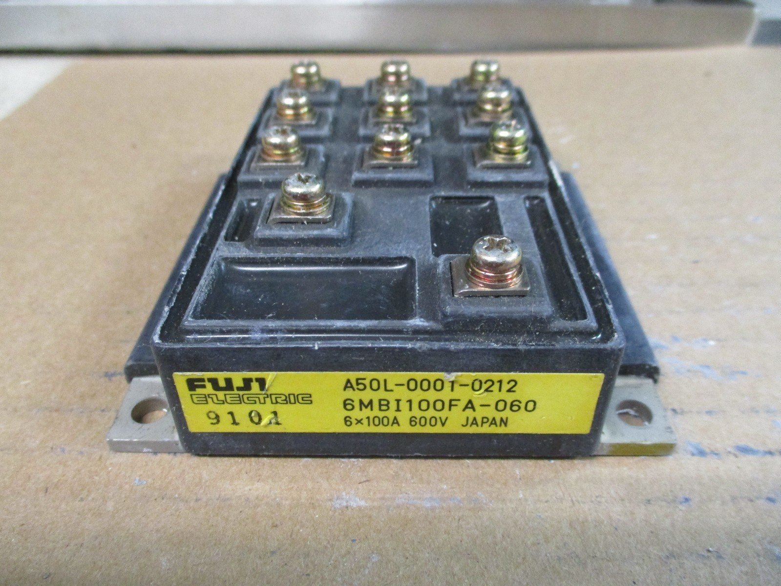 6MBI100FA-060-IGBT-MODULE-FULLY-Tested-153081380173 6MBI100FA-060 IGBT MODULE FULLY Tested - Image 1