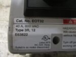 ABB EOT32 Non-Fusible Disconnect Switch Enclosed 40A 600VAC Type 3R/12 *Tested* - Image 5