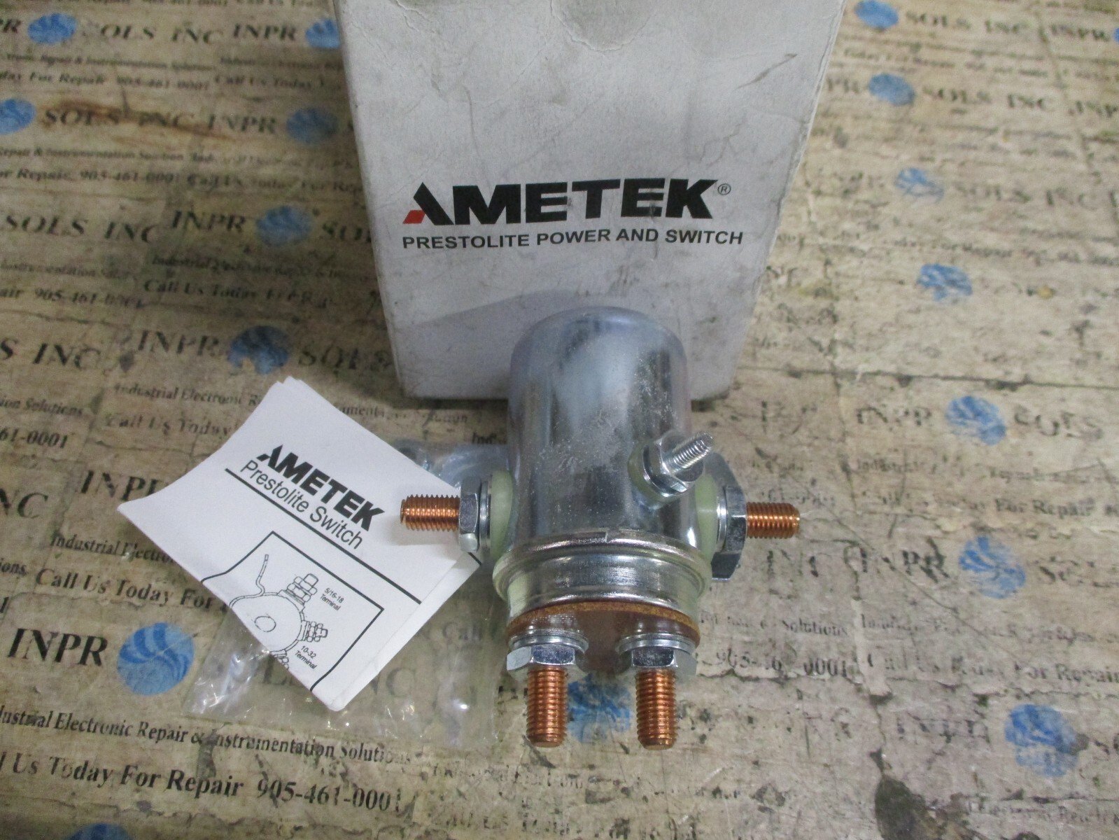 AMETEK-SBD-4201D-Switch-Prestolite-Power-Switch-15-338-12VDC-SBD-4201D-NEW-157615801423 AMETEK SBD-4201D Switch Prestolite Power & Switch 15-338 12VDC SBD 4201D *NEW* - Image 1