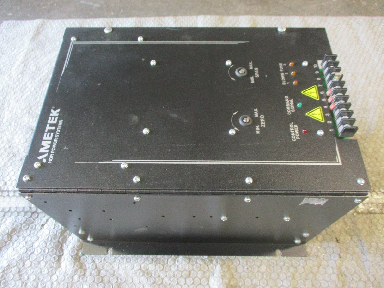 AMTEK-SHZF2-575-60-UB-01-HDR-Power-Control-Drive-575VAC-60A-4-20mA-Tested-154488503143 AMTEK SHZF2-575-60-UB-01 HDR Power Control Drive 575VAC 60A 4-20mA *Tested* - Image 1