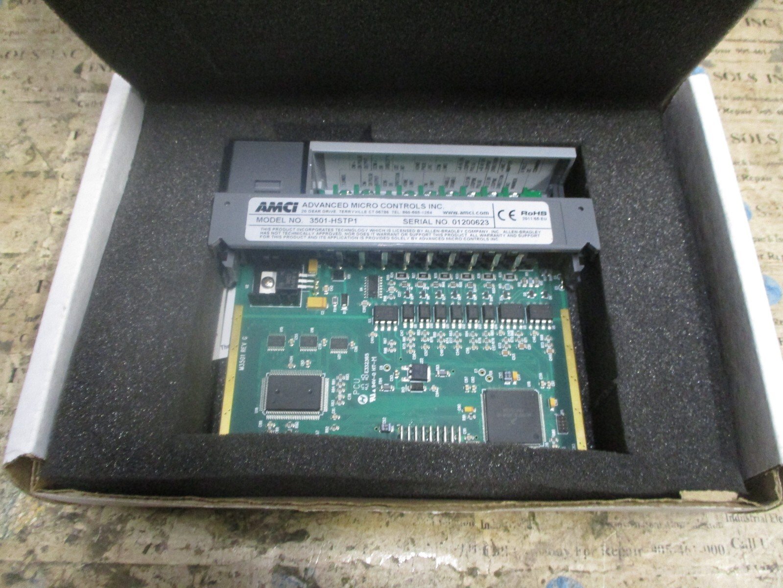 Advanced-Micro-Controls-3501-HSTP1-AMCI-PLC-Stepper-Module-AMCI-3501-HSTP1-NEW-156663900683 Advanced Micro Controls 3501-HSTP1 AMCI PLC Stepper Module AMCI 3501-HSTP1 *NEW* - Image 1