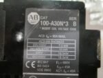 Allen Bradley 100-A30N*3 Contractor Module Ser B 690VAC 7.5HP 18.5kW *Tested* - Image 11