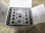 Allen Bradley 100-K09ZJ10 Mini Contactor 24V DC 3 Pole 1 N.O. Aux Series A *NEW*