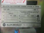 Allen Bradley 1336-C010-EAD 1336 AC Drive 575VAC 9.8A 9.8KVA Series A *Tested* - Image 8
