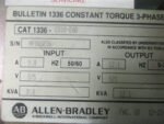 Allen Bradley 1336-C010-EAD 1336 AC Drive 575VAC 9.8A 9.8KVA Series A *Tested* - Image 9