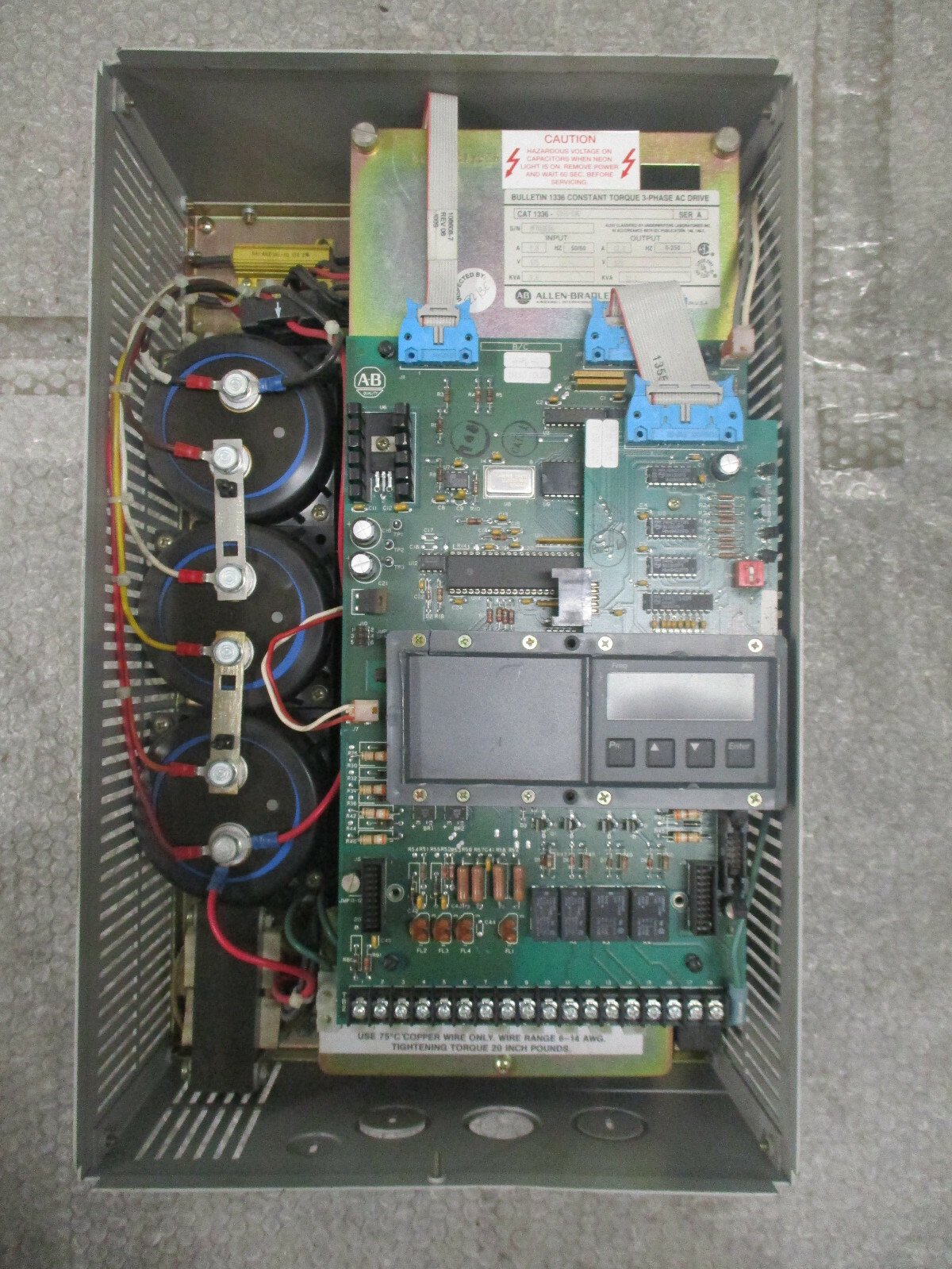 Allen-Bradley-1336-C010-EAD-1336-AC-Drive-575VAC-98A-98KVA-Series-A-Tested-163579019473 Allen Bradley 1336-C010-EAD 1336 AC Drive 575VAC 9.8A 9.8KVA Series A *Tested* - Image 1