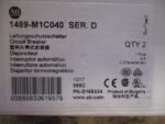 Allen Bradley 1489-M1C040 Circuit Breaker 4A 1-Pole Series D Qty 2 *NEW* - Image 5
