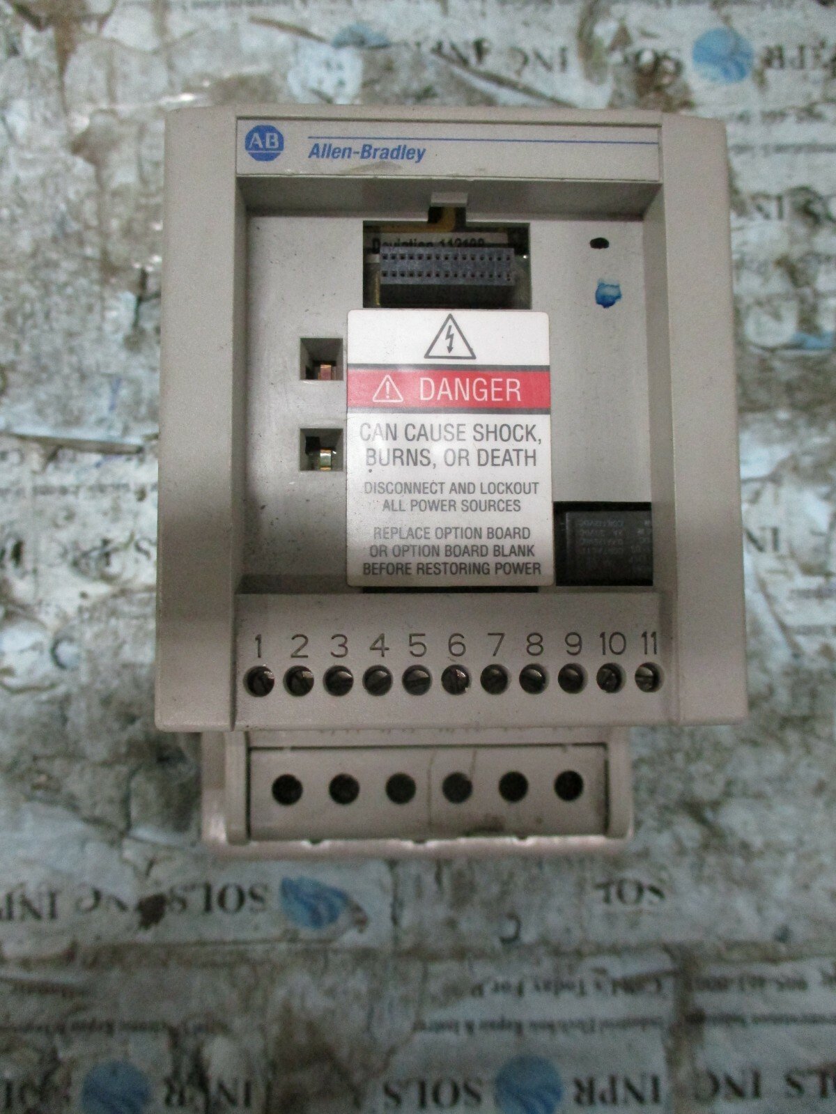 Allen-Bradley-160-BA03PSF1-Analog-SF-460VAC-Ser-C-FRN-705-075kW1HP-Tested-164506470603 Allen Bradley 160-BA03PSF1 Analog S.F. 460VAC Ser C FRN 7.05 0.75kW/1HP *Tested* - Image 1