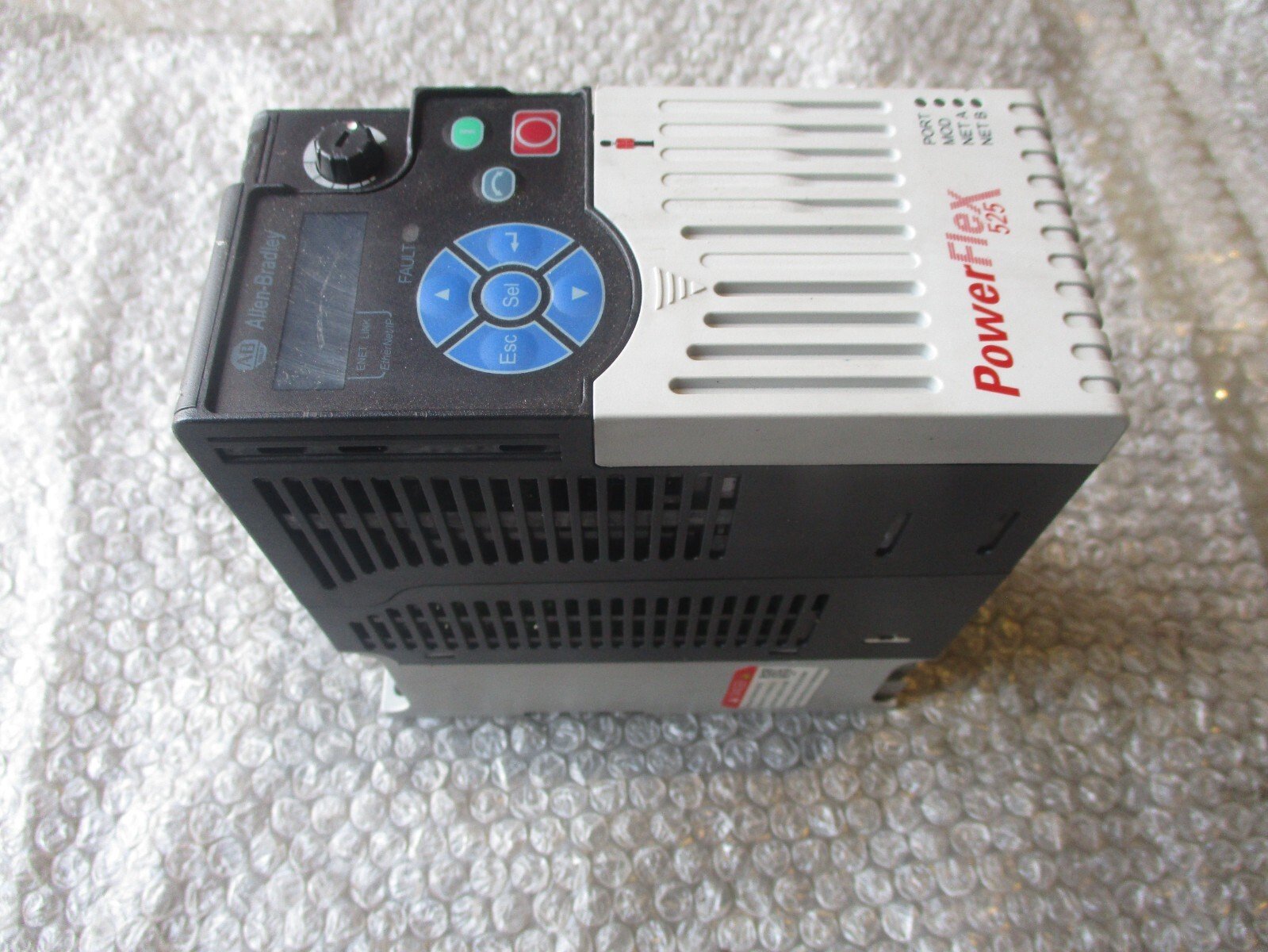 Allen-Bradley-25B-V2P5N104-PowerFlex-525-AC-Drive-04kW05HP-1P-120VAC-Tested-155677991693 Allen Bradley 25B-V2P5N104 PowerFlex 525 AC Drive 0.4kW/0.5HP 1P 120VAC *Tested* - Image 1