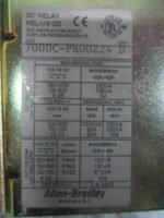 Allen Bradley 700DC-P800Z24 DC Relay Relais CC Ser D 301-600 24DC Coil *Tested* - Image 6
