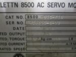 Allen Bradley 8500-B1C-K1B 8500 AC Servo Motor 1000rpm 1.2kW 8500 Motor *Tested* - Image 8